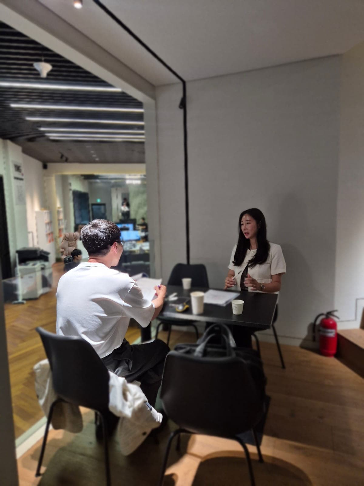 스타트업 상담 현장